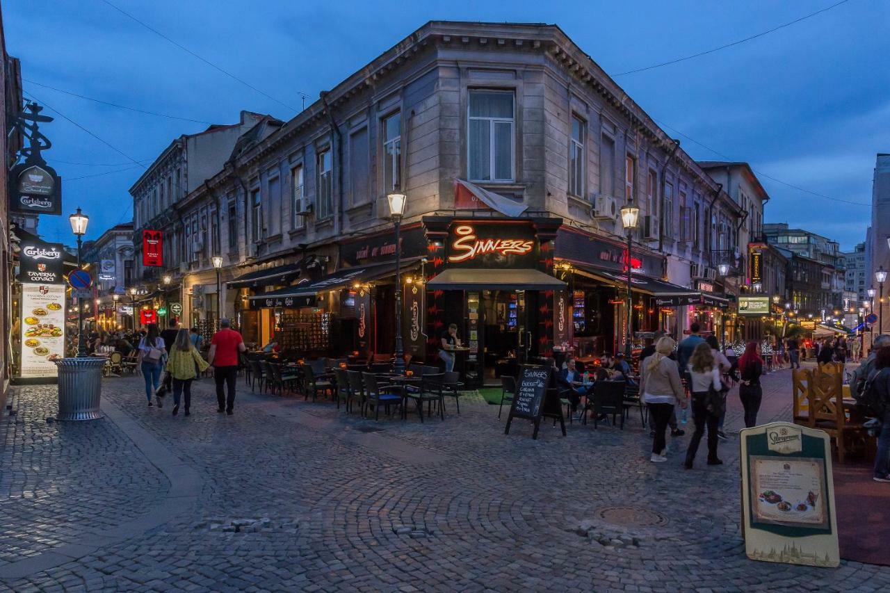 White Nights Of Old Town Bucharest Leilighet Eksteriør bilde